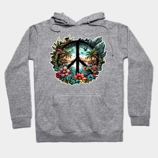 Floral Peace Designe #5 Hoodie